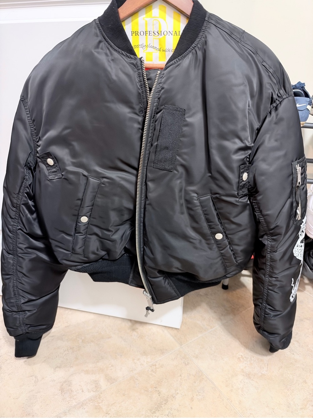H&M Heron Preston Reversible Flight Jacket